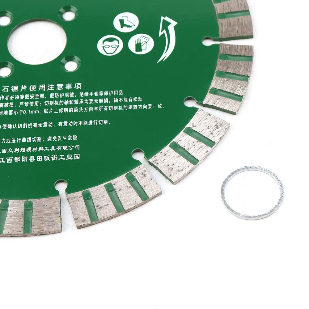 

7.5" 190mm Diamond Saw Blade Cutting Disc Wheel,Turbo Segmented Cutting Blade,Dry Cutting Disc for Marble,Granite,Stone
