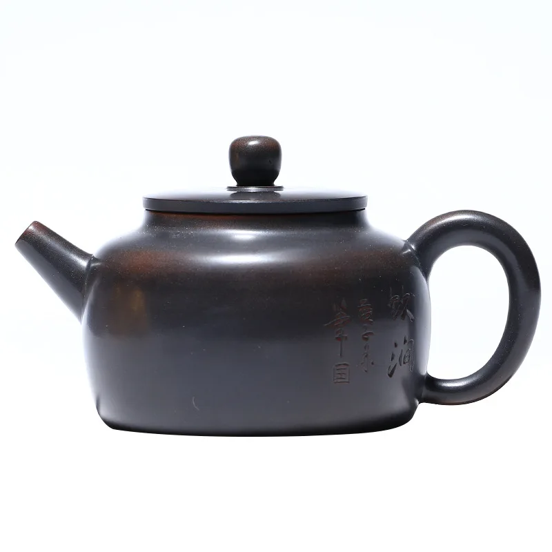 

Zisha teapot Yixing raw mine nixing pottery teapot hand drinking Jiande bell teapot kungfu tea set