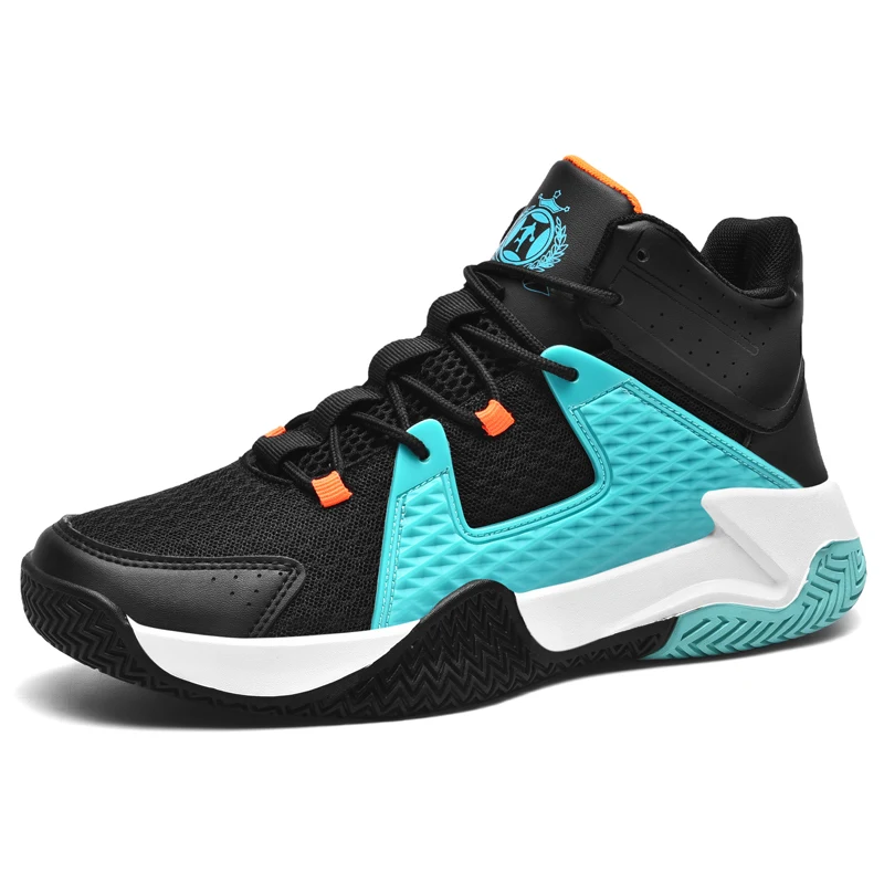 

Professional Men's Basketball Shoes Basketball Sneakers Anti-skid High-top Couple Breathable Man Basketball Boots