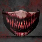 Маска МужскаяЖенская с защитой лица, Пылезащитная, ветрозащитная, для косплея и вечеринки