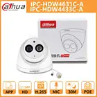 Сетевой видеорегистратор Dahua IP Камера безопасности 4MP IPC-HDW4433C-A 6MP IPC-HDW4631C-A камера наблюдения Ночное видение ИК PoE Встроенный микрофон Камера s