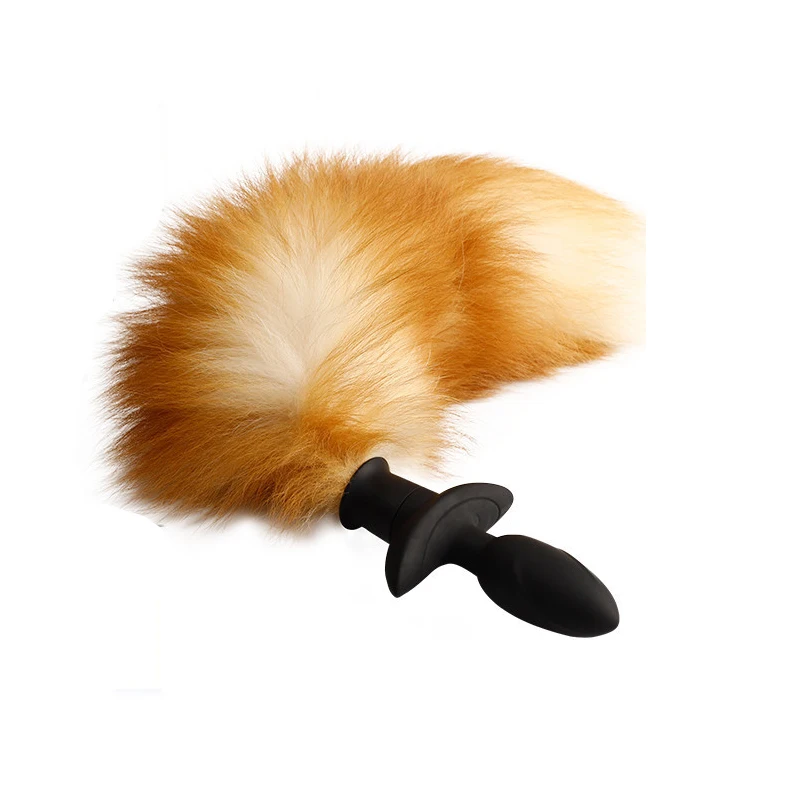 New Wireless Remote Control Fox Tail Swing Anal Plug Vibrator Silicone Cosplay Adult Games Sex Toys For Women Men | Красота и