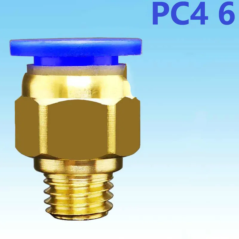 

Metric Pneumatic Mold Quick Connector PC4-M5 M6 M8m10m12m14 Coarse Teeth Fine Teeth Pipe Joint
