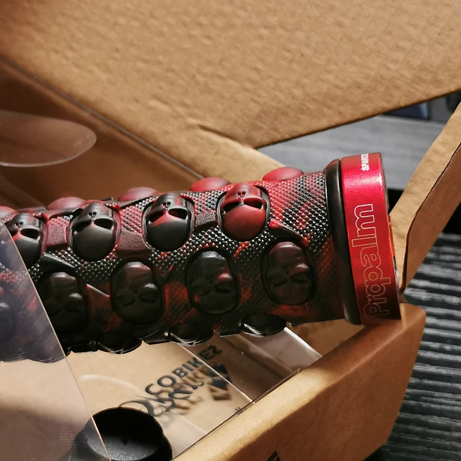 Нескользящие резиновые накладки на руль велосипеда с двойным боковым