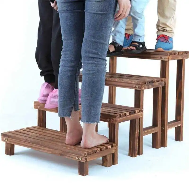 

Plantas Interior Indoor Wood Pot Estante Para Flores Table Garden Shelves For Outdoor Stand Rack Balcony Flower Plant Shelf