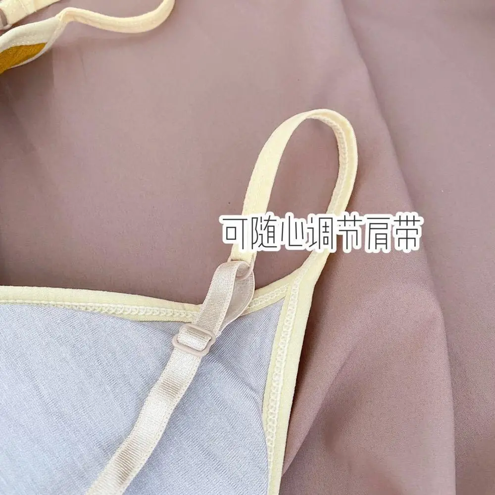 

Autumn And Winter Long vest Women's fashion V-neck Can be worn outside Breast wrap With chest pad Comfortable Sexy underwear