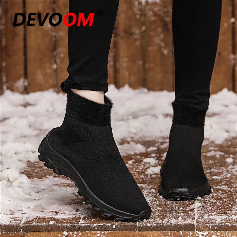 Женские кроссовки с высоким верхом зимние дышащие для бега и занятий спортом 2020 |