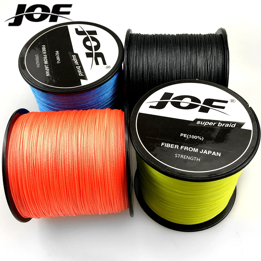 

JOF Braid Fishing line 8 Strands carp tackle 300M Japan 100% PE Multifilament Braided Lines Smoother Floating Line