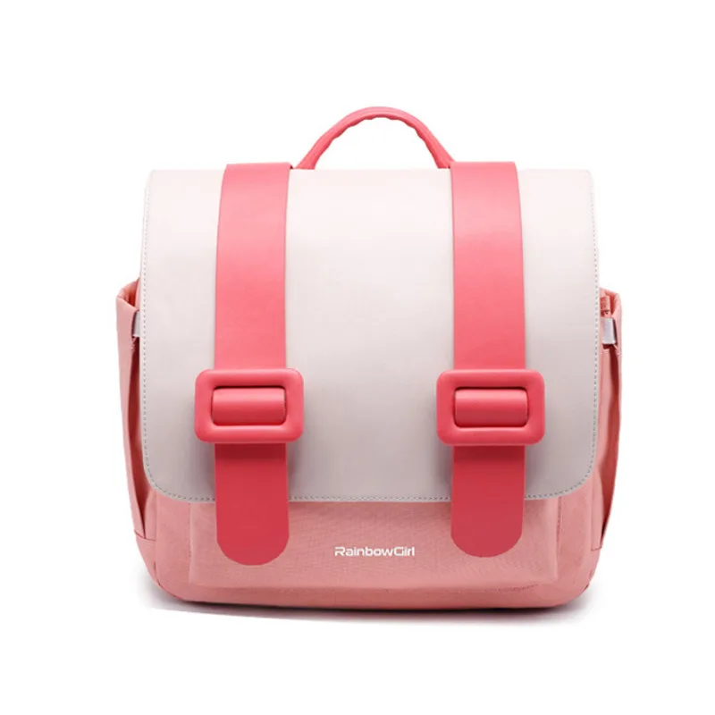 Детская сумка для девочек модная розовая Водонепроницаемая школьная школьный