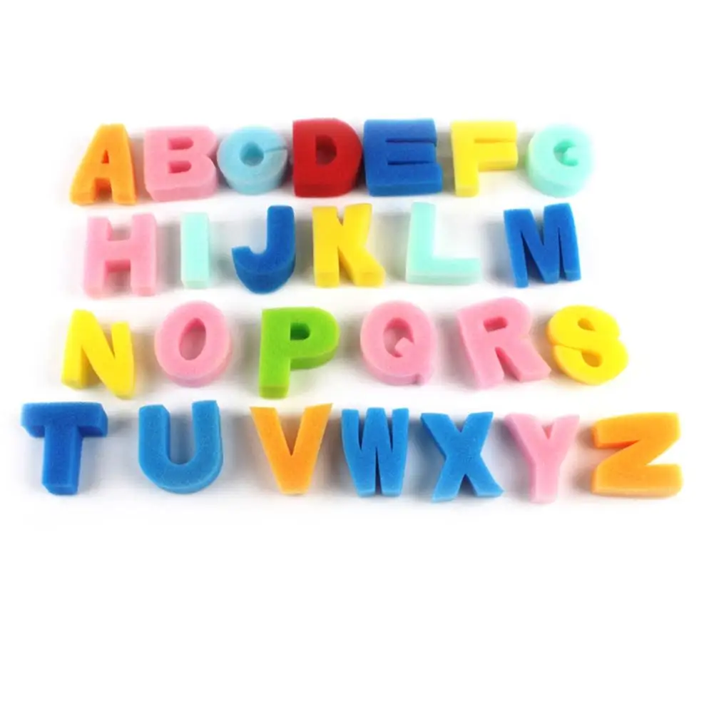 

26Pcs/Set English Alphabet Letters Sponge Kids DIY Painting Crafts Education Toy gift for children