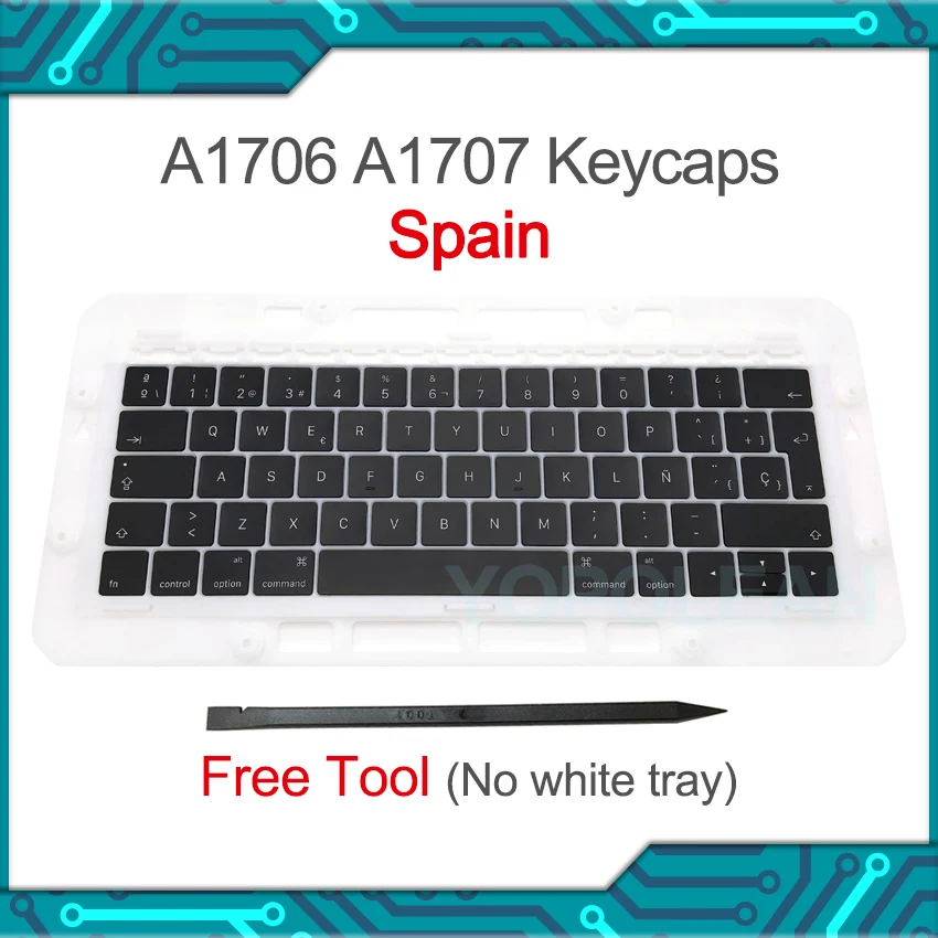 Новинка испанская клавиатура SP клавиши для Macbook Pro Retina 13 &quotA1706 15&quot A1707 конец 2016 Mid