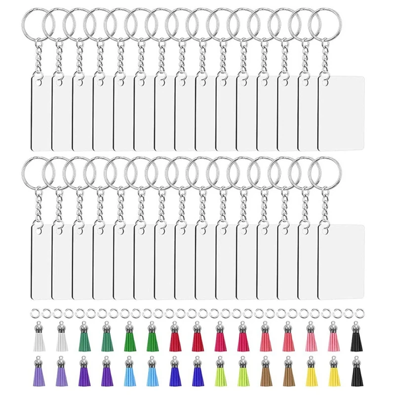 Прямоугольные Твердые брелки пустые прямоугольные сублимации теплопередачи для