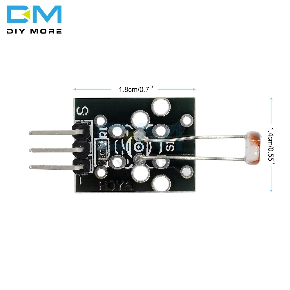 KY-018 светочувствительный оптический чувствительный светильник с сопротивлением