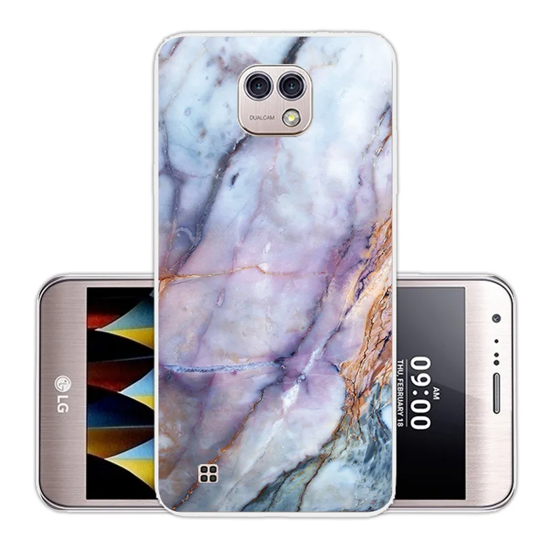 Силиконовый чехол для телефона LG X Cam K580DS мягкий из ТПУ 5 2 дюйма XCam прозрачный