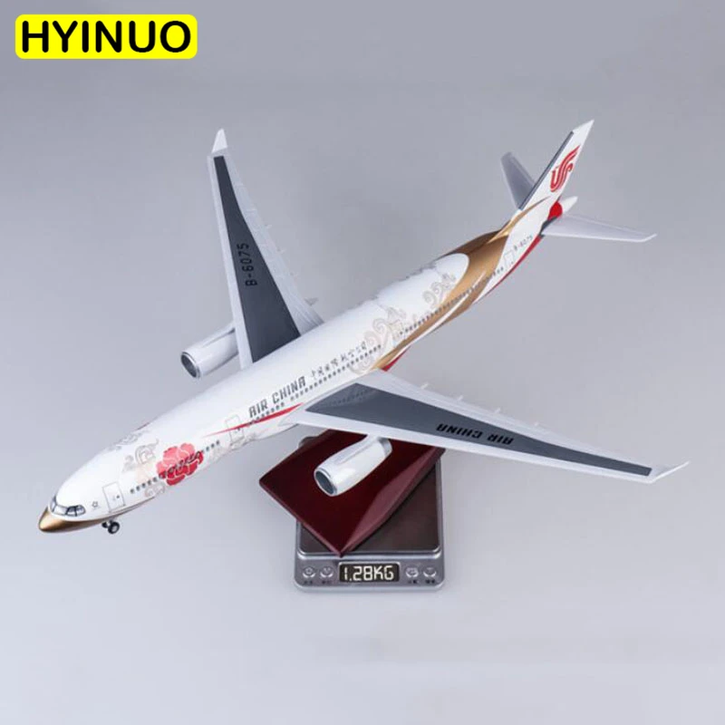 47 см 1:135 весы 330 A330 модель AIR China авиакомпаний дыхательных путей W Основание колеса