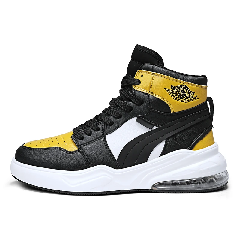 Мужская баскетбольная обувь Zapatillas Deportivas Hombre высокие ботильоны AJ1 тренировочные