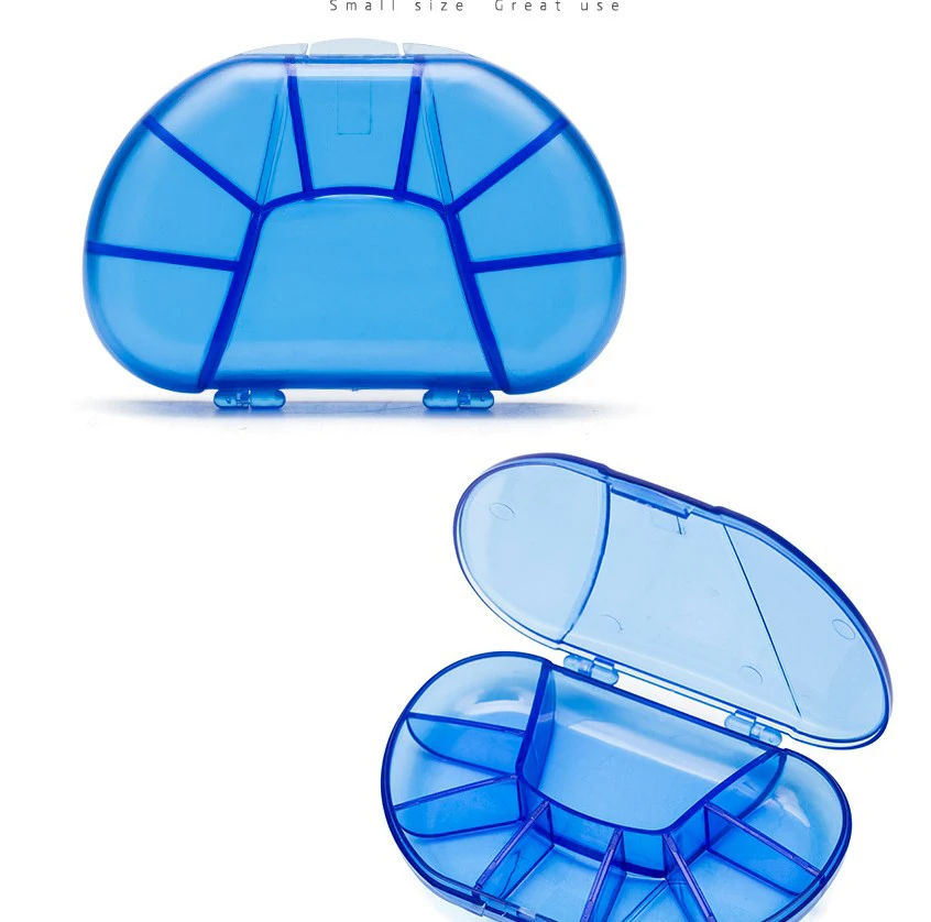 Путешествия 8 сетки портативный Pill Cutter разветвители творчества Pill Box Pill Чехол Контейнер для медикаментов Органайзер аксессуары