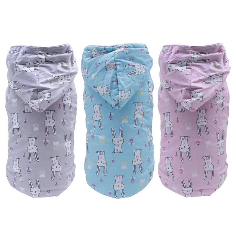 Милая Одежда для собак свитера модное Спортивное свободное худи щенок прыгун