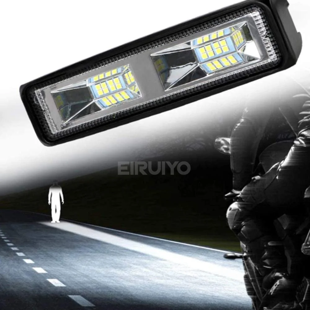 1 шт. 2 светодиодный Headlig Автомобильный рабочий светильник свет 12V 24V 6 дюймов 16