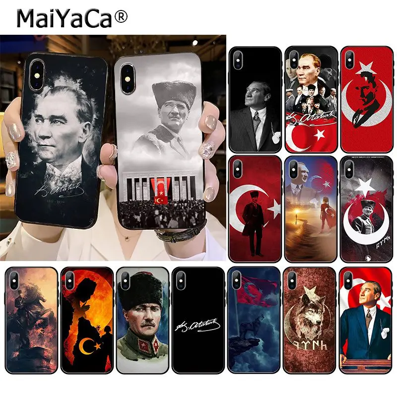Чехол для телефона с флагом Турции анталией Мустафа iPhone 11 Pro XS MAX XR 8 7 6 Plus 5 5S SE 12 mini