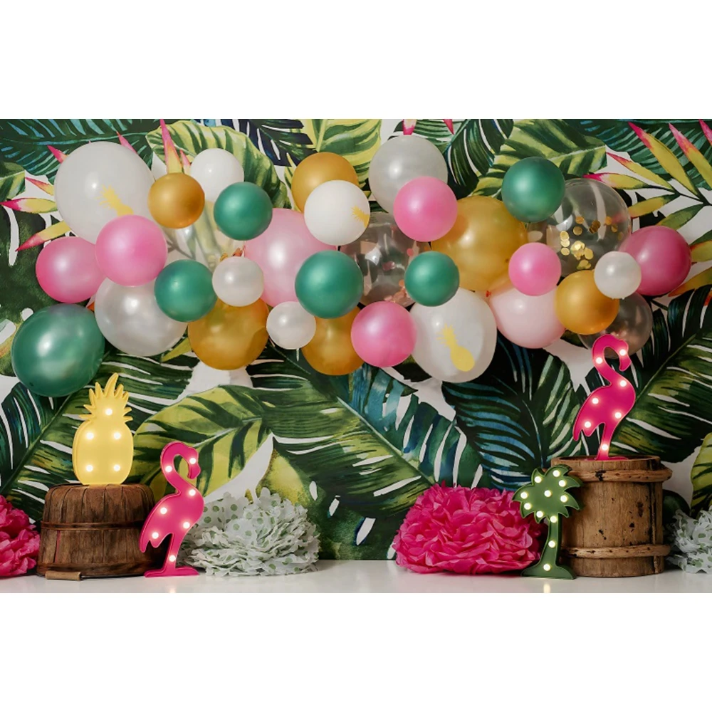 

Nitree Newborn Baby 1st Birthday Balloons Cake Smash Party Photography Backdrops Photographic Backgrounds For Photos Studio Prop