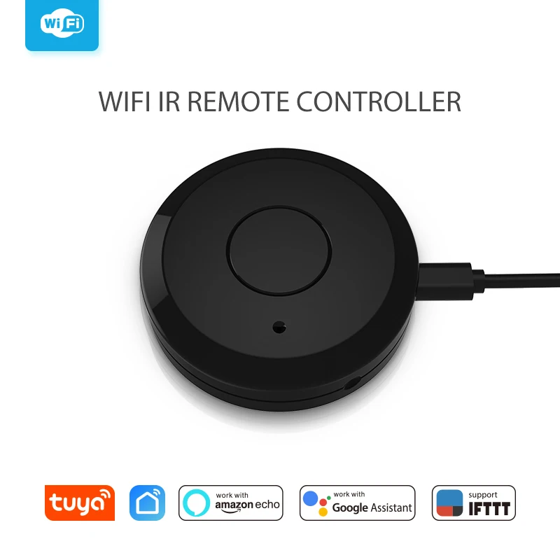 

WiFi IR Control Hub Smart Home Blaster Infrared Wireless Remote Control Via Smart Life Tuya APP Work With Alexa Google Home