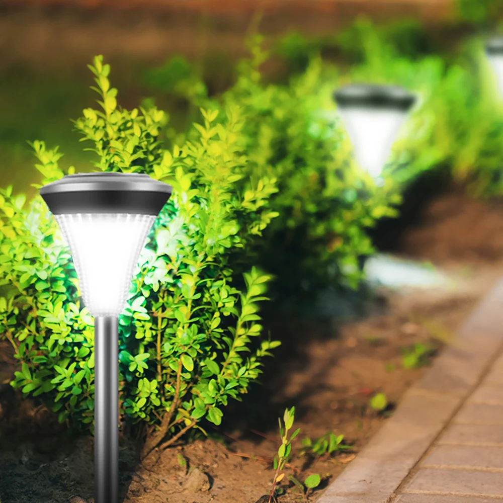 12 шт./лот садовые лужайки солнечные Ландшафтные лампы IP65 водонепроницаемый