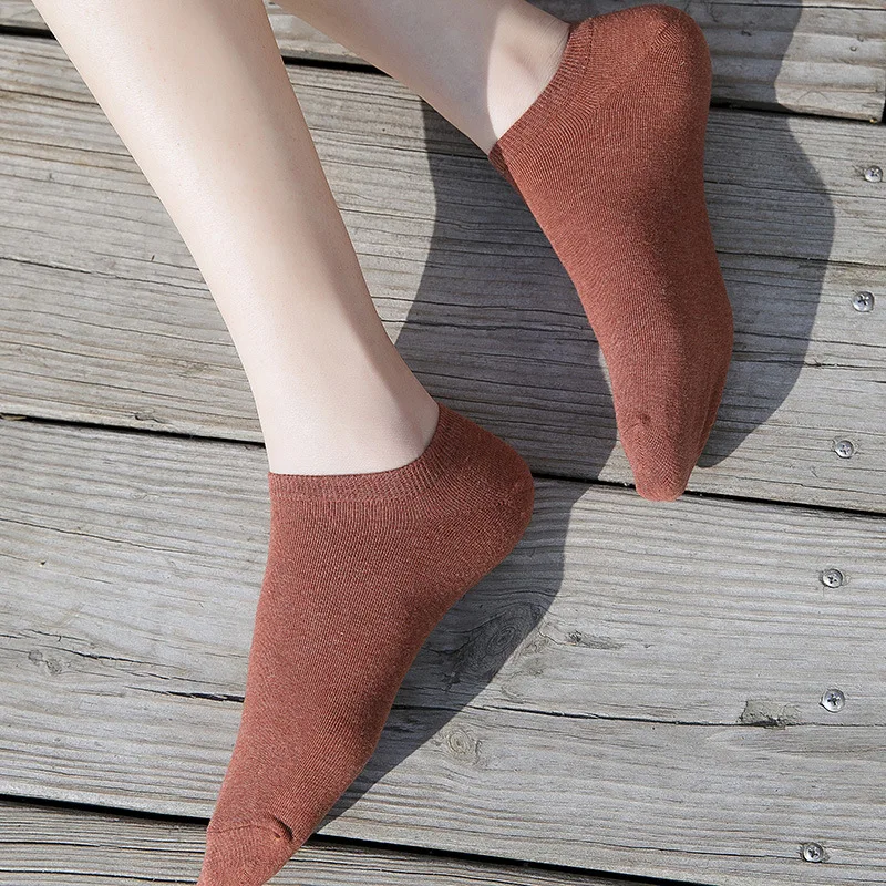 Носки короткие женские в стиле Харадзюку 2019 хлопок ярких цветов | Женская одежда