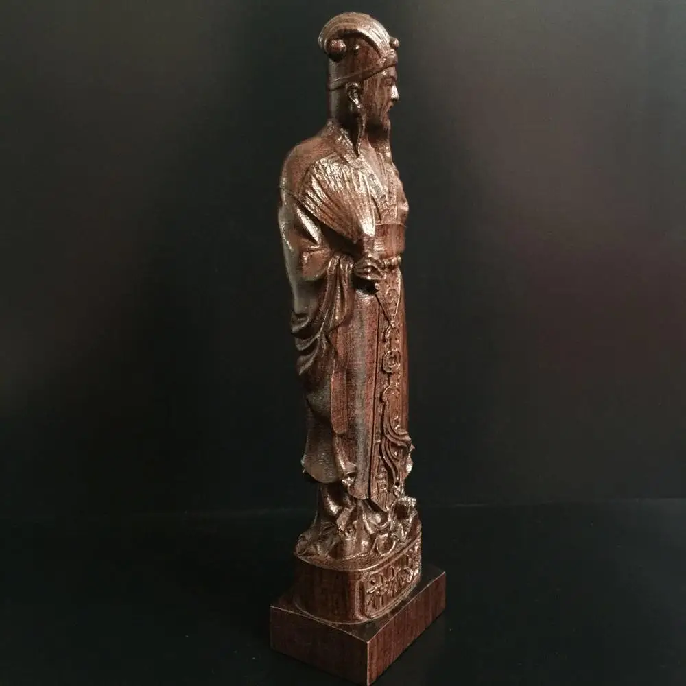Chenxiang резьба по дереву Zhuge Liang украшение твердый резьбы гостиная домашняя отделка