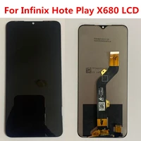 for infinix hot 9 play x680 lcd display screen assembly full complete glass digitizer replacement