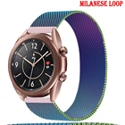 Магнитный ремешок для Samsung Galaxy Watch 3 45 мм 41 ммActive 2 46 мм42 мм Gear S3, браслет Huawei GT22e 20 мм22 мм