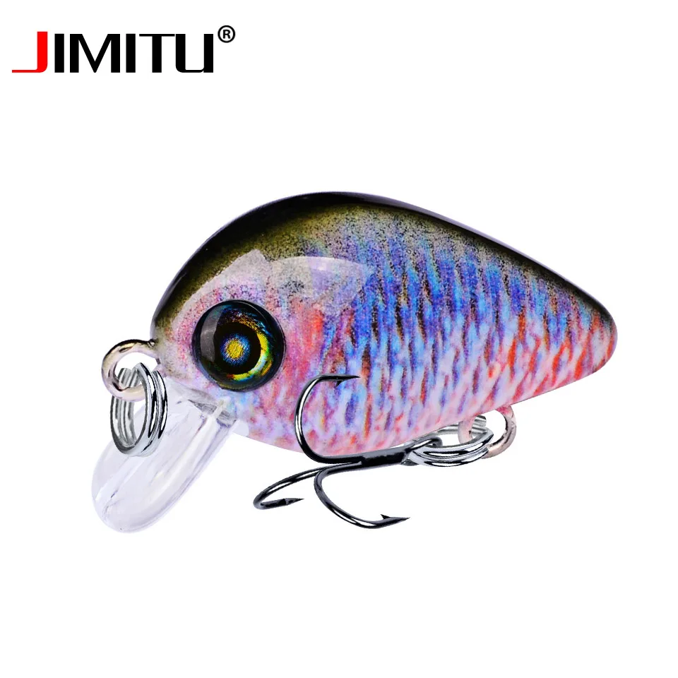 JIMITU мини крэнбейт приманки для рыбалки 28 5 мм 1 95 г topwater искусственный воблер
