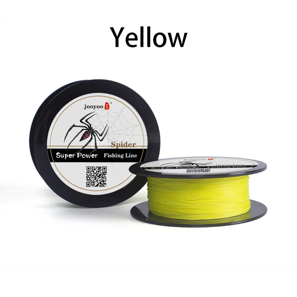 Плетеная леска с 4 нитями плетеная рыболовная из ПЭ супер Мощность японский 300 м