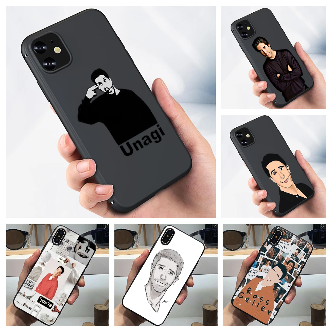 Чехол для телефона Ross Geller комедия мастер Черный Sotf ТПУ чехол Iphone 12Pro Mini 11Pro Max Se2020 6s