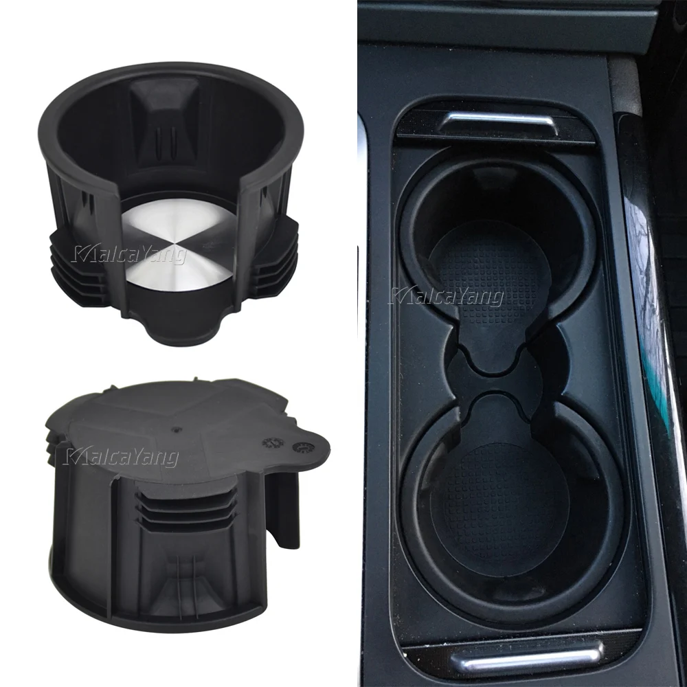 

Plastic Stainless Steel LR087454 Center Console Front Water Cup Insert Holder For Land Rover LR3 LR4 Range Rover Sport 2006-2013