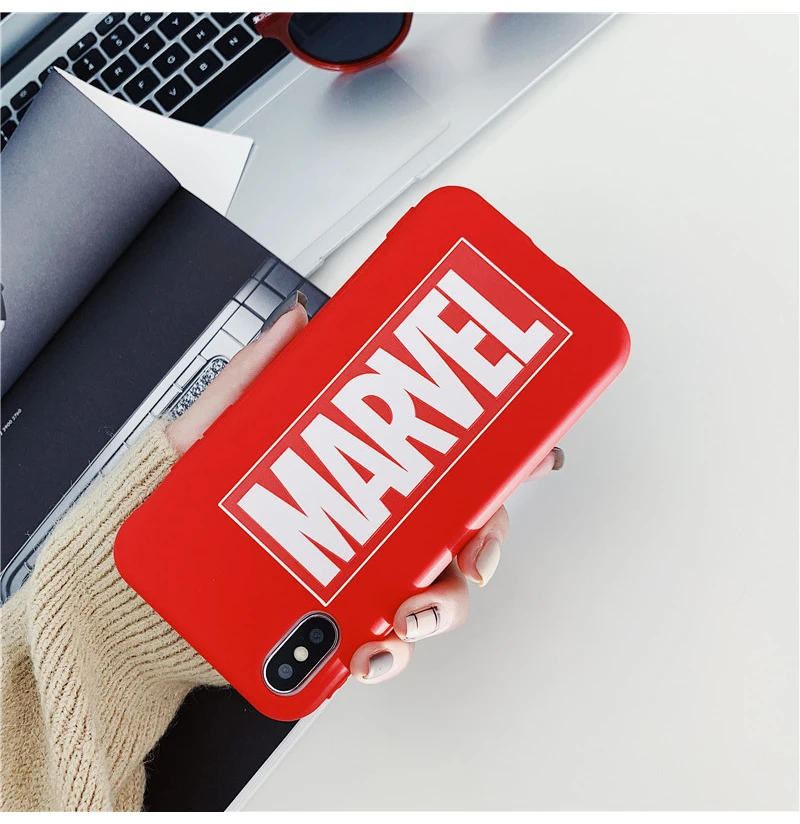 Для iPhone 11 Pro 7 8 6s Marvel hero Мстители чехол для телефона для iPhone 11 Pro Max X XS 6 6s 7 8 Plus Мягкий силиконовый чехол