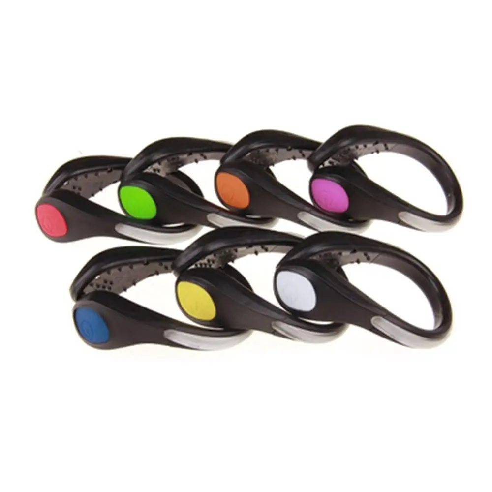 Предупреждение свет безопасности ночного бега обуви предохранительные зажимы