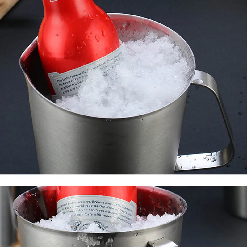 

Thick 304 Stainless Steel Measuring Cup Milk Tea Mug with Scale Large Capacity Baking Liquid Measuring Tools Kitchen Accessories