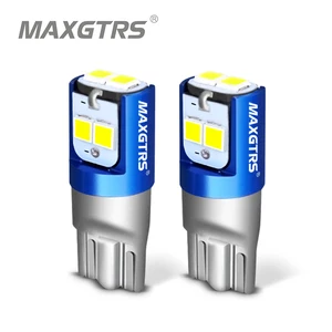 2 шт., Автомобильные светодиодные лампы W5W 3030 SMD T10 194 168