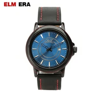 elm era mens watch carbon fiber watch shockproof waterproof watch mens sports strap black mens luxury watch
