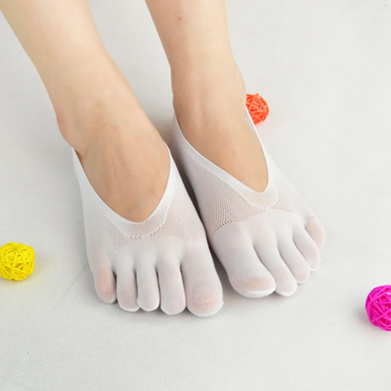 

Orthopedic Compression Socks Women's Toe Socks Ultra Low Cut Liner with Gel Tab Breathable/sweat-absorbent/deodorant/invisible
