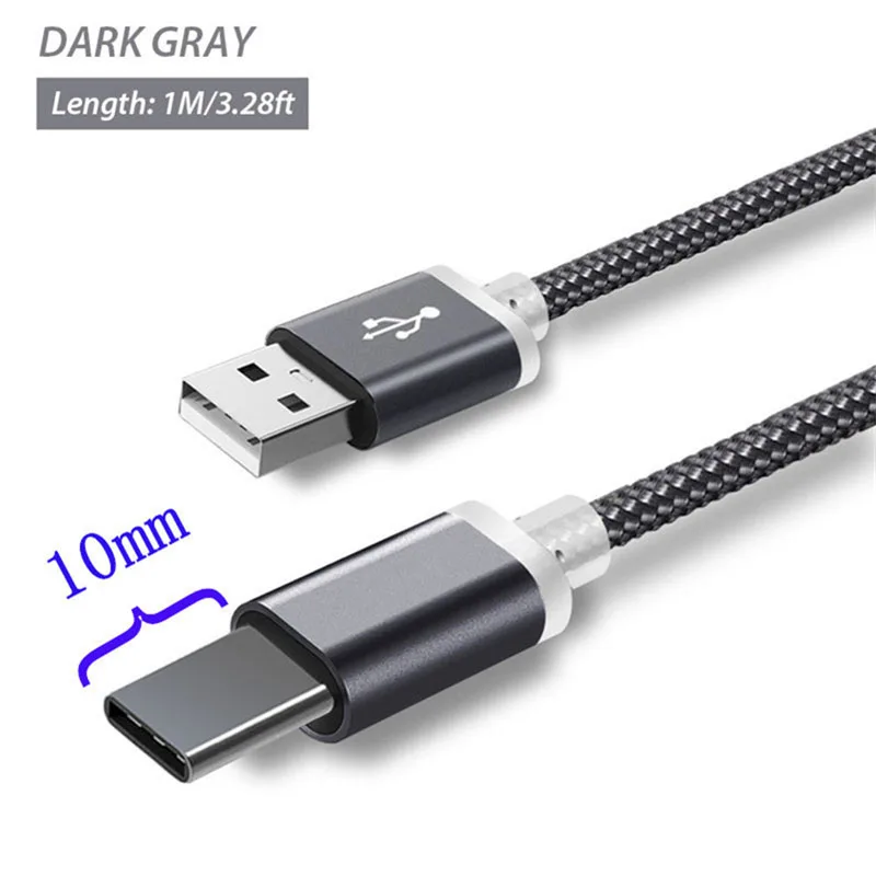Удлинитель USB Type C 10 мм зарядный кабель для Umidigi Future Crystal S2/Pro Ulefone Power 3s Armor 7 6 3WT 6e