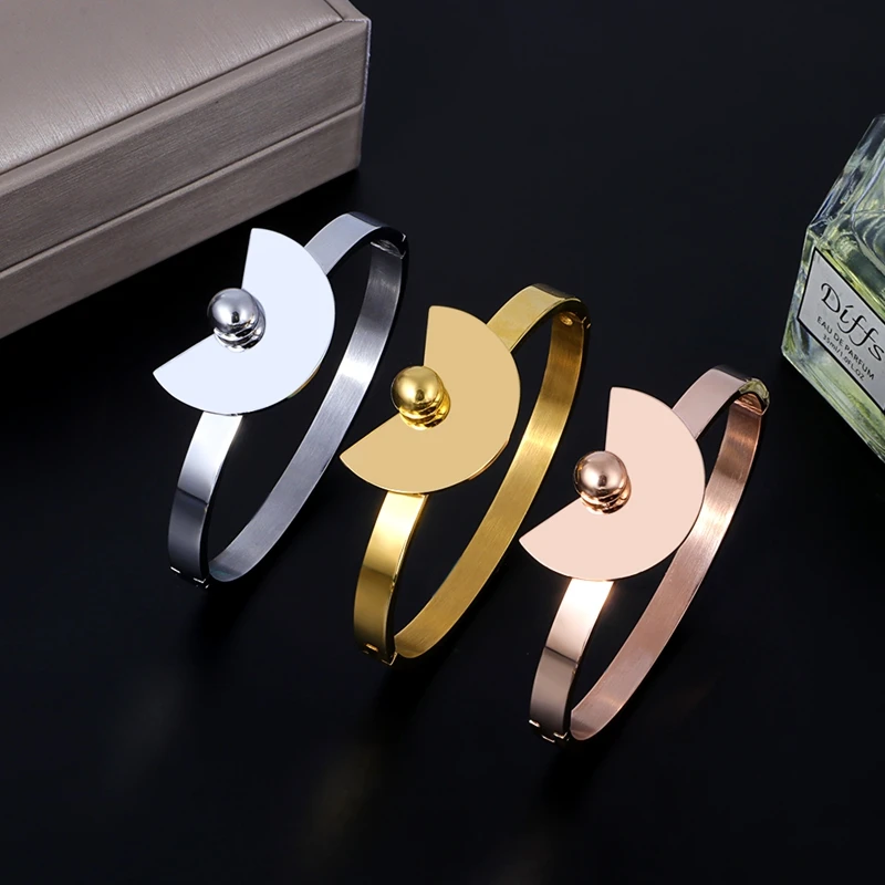 Новое поступление очаровательные Брендовые женские браслеты-манжеты ювелирные