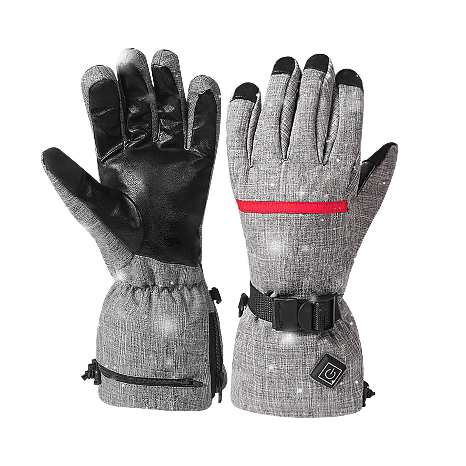 

Outdoor Heated Gloves Multi-layers design Keep Warm Rechargeable Waterproof And Breathable Battery Warm Gloves