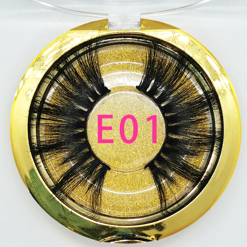 Бесплатная индивидуальная упаковка накладные ресницы 25 мм густые 3D норковые для