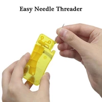 auto needle threader automatic needle threader sewing needle device hand machine diy tool sewing needles parts for elderly house