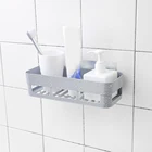 Стойка-держатель для шампуня, с присоской, TW231, для хранения в ванной, на кухне