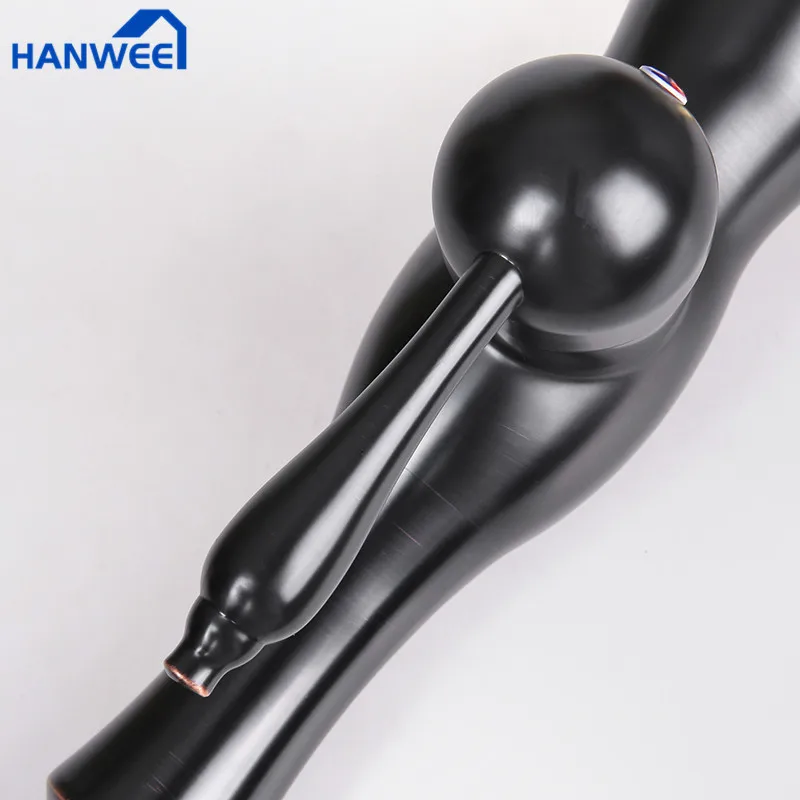 Выдвижной черный кухонный кран Однорычажный смеситель для воды кухни с