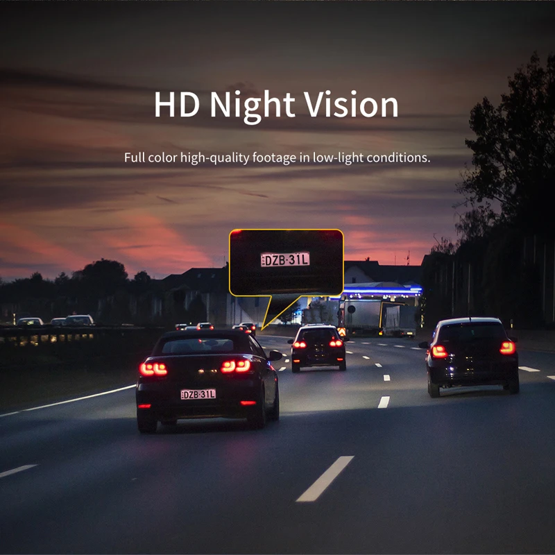 $78.56 360 G500H Dash Cam + 32G Card Front 2K FHD Rear 1080P Dual Camera 160
