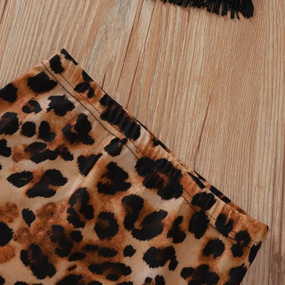 

Baby Girl Swimwear 2Pcs Infant Girl Leopard Print Two-piece Swimwear Swimsuit Bathing Suit Clothes Set Summer Swimming Suit XY2